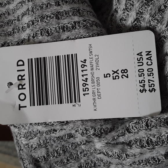 Torrid Waffle Sweatshirt - Picture 16 of 16